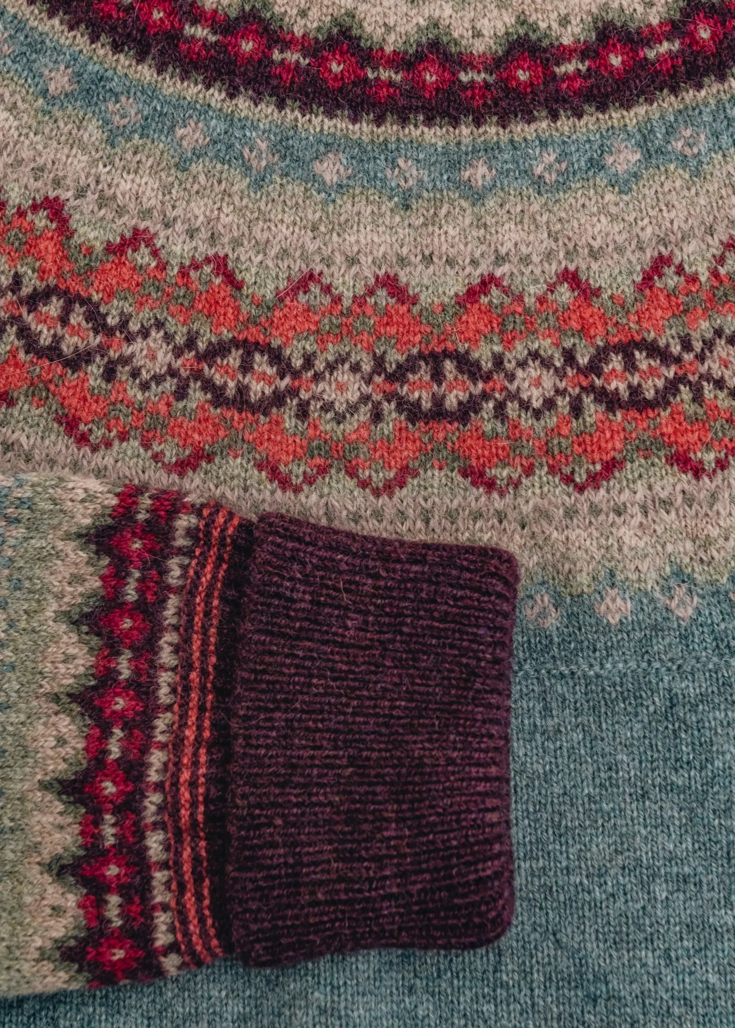 Alpine Sweater in Old Rose