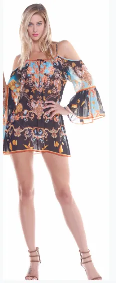 Cold shoulder versa tunics