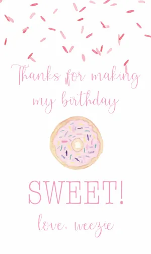 Donut Gift Tags