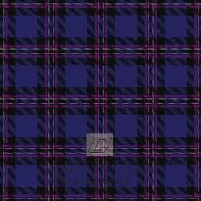 Earl Blue Marl Tartan