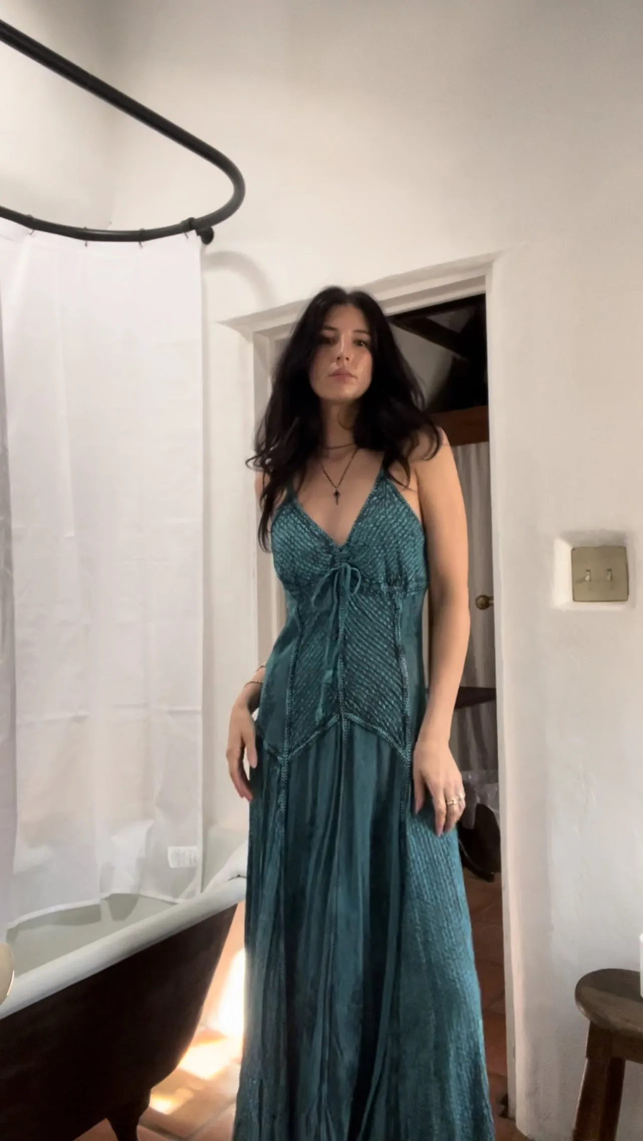 Embroidered Dawn Dress