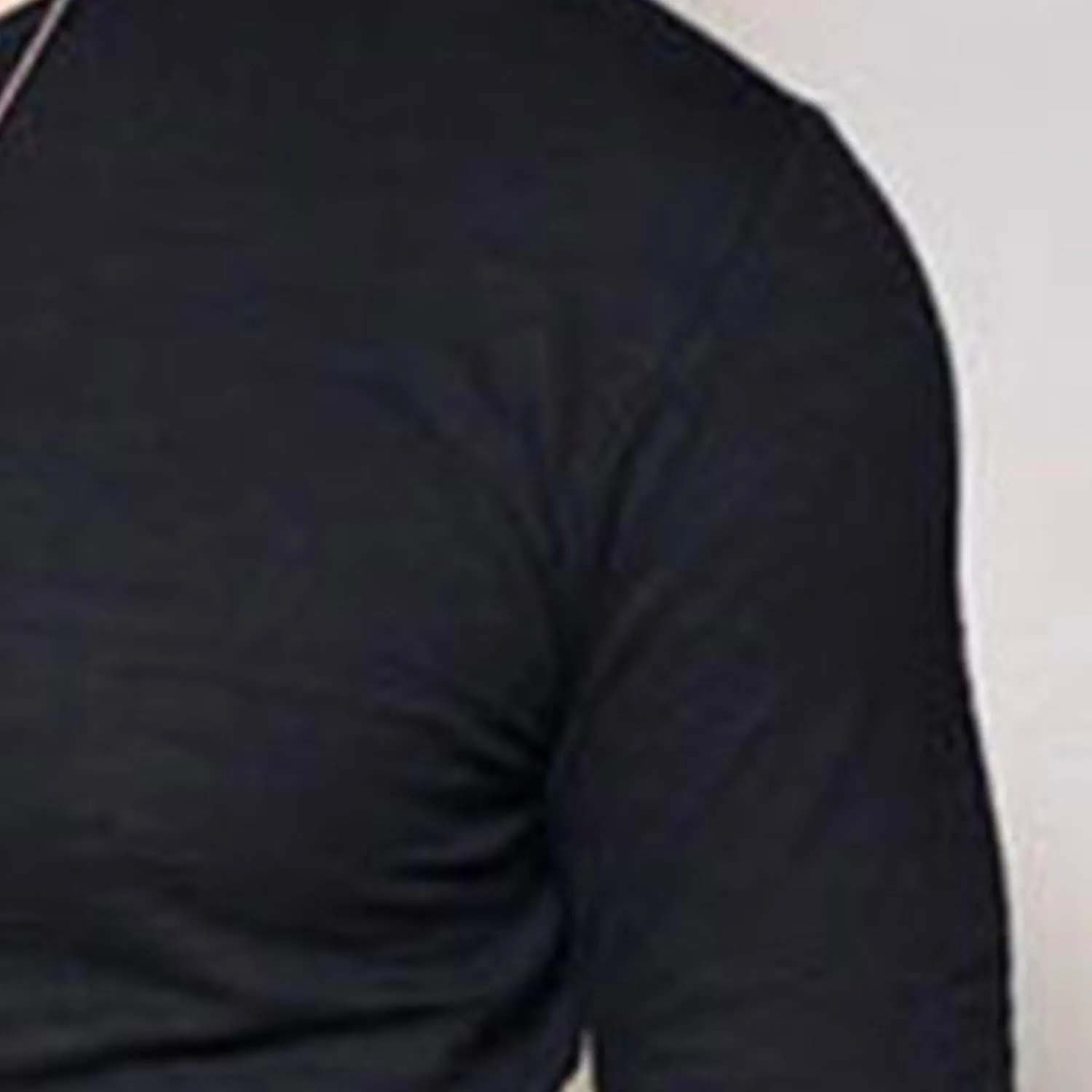 JEShifangjiusu Mens Hipster Hip Hop Longline Crewneck T-Shirt Casual Long Sleeve Solid Blouse Lightweight Basic Henley Shirt