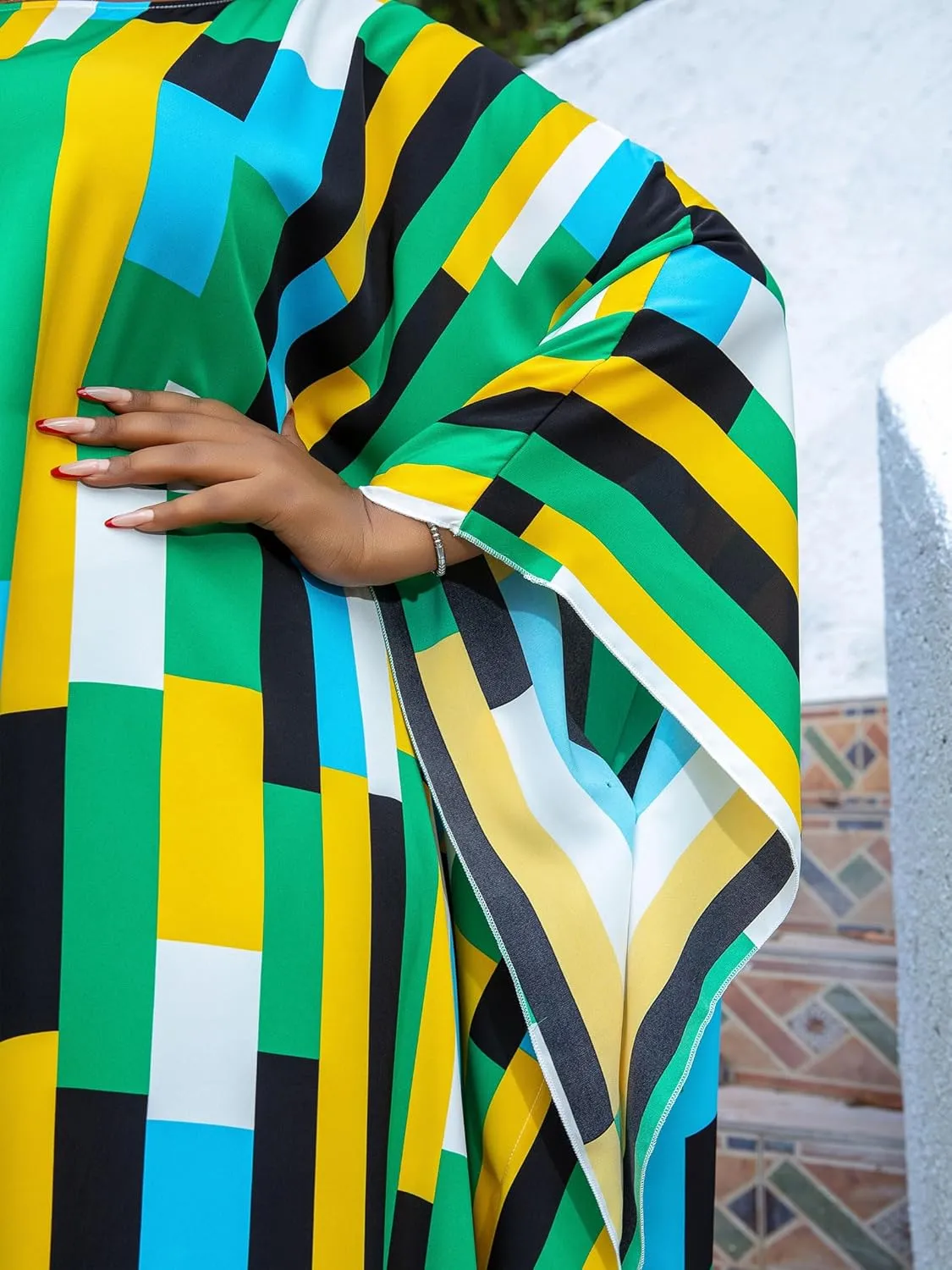 KINIKO Plus Size Kaftan Dresses for Women Caftan Bathing Suit Cover Up Casual Maxi Beach Loungewear Kimono