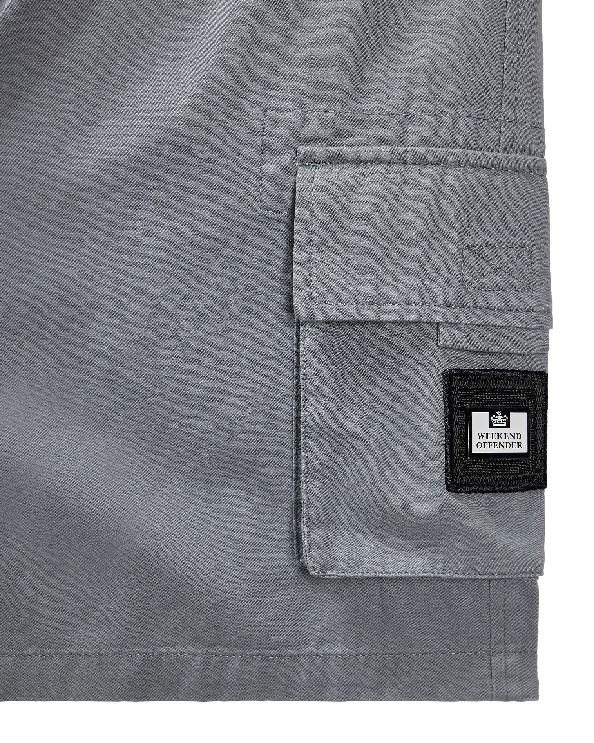 Mascia Cargo Shorts Smokey Grey