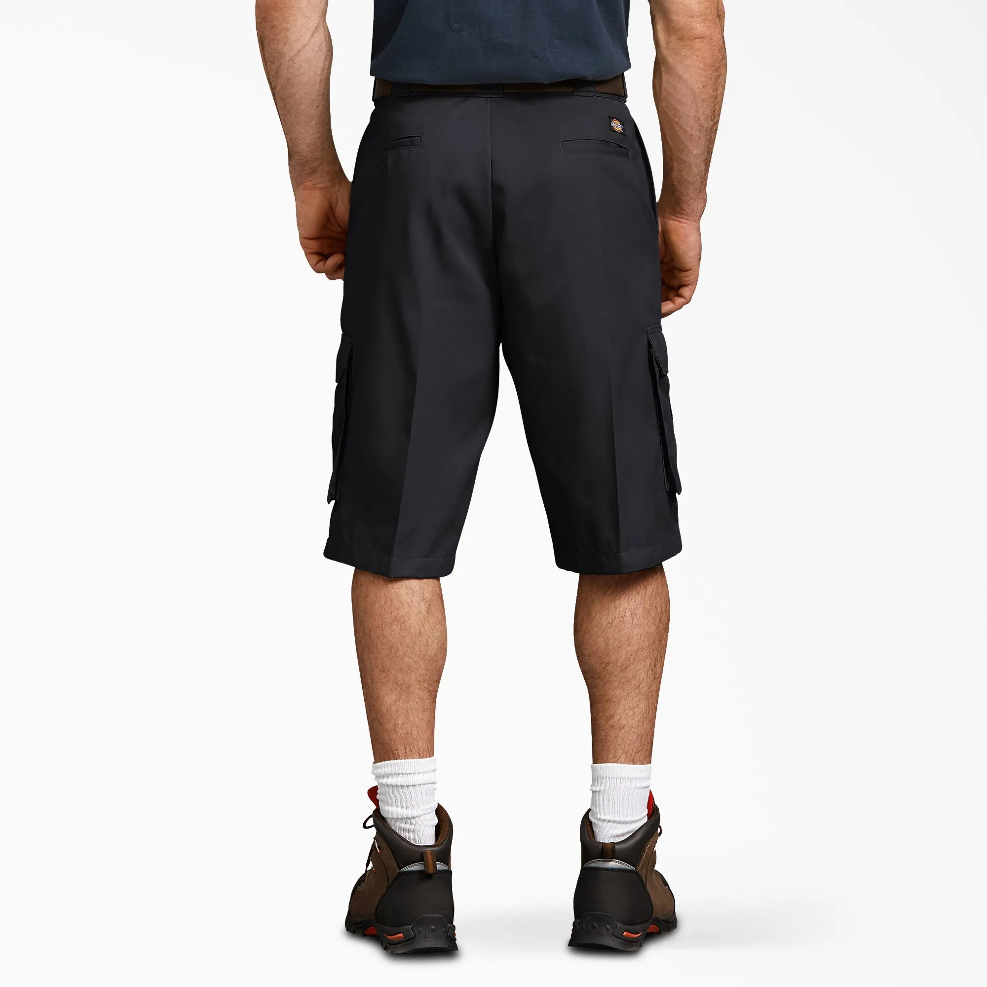 Men's Dickies Loose Fit Cargo Work Shorts 13" WR888 - Black