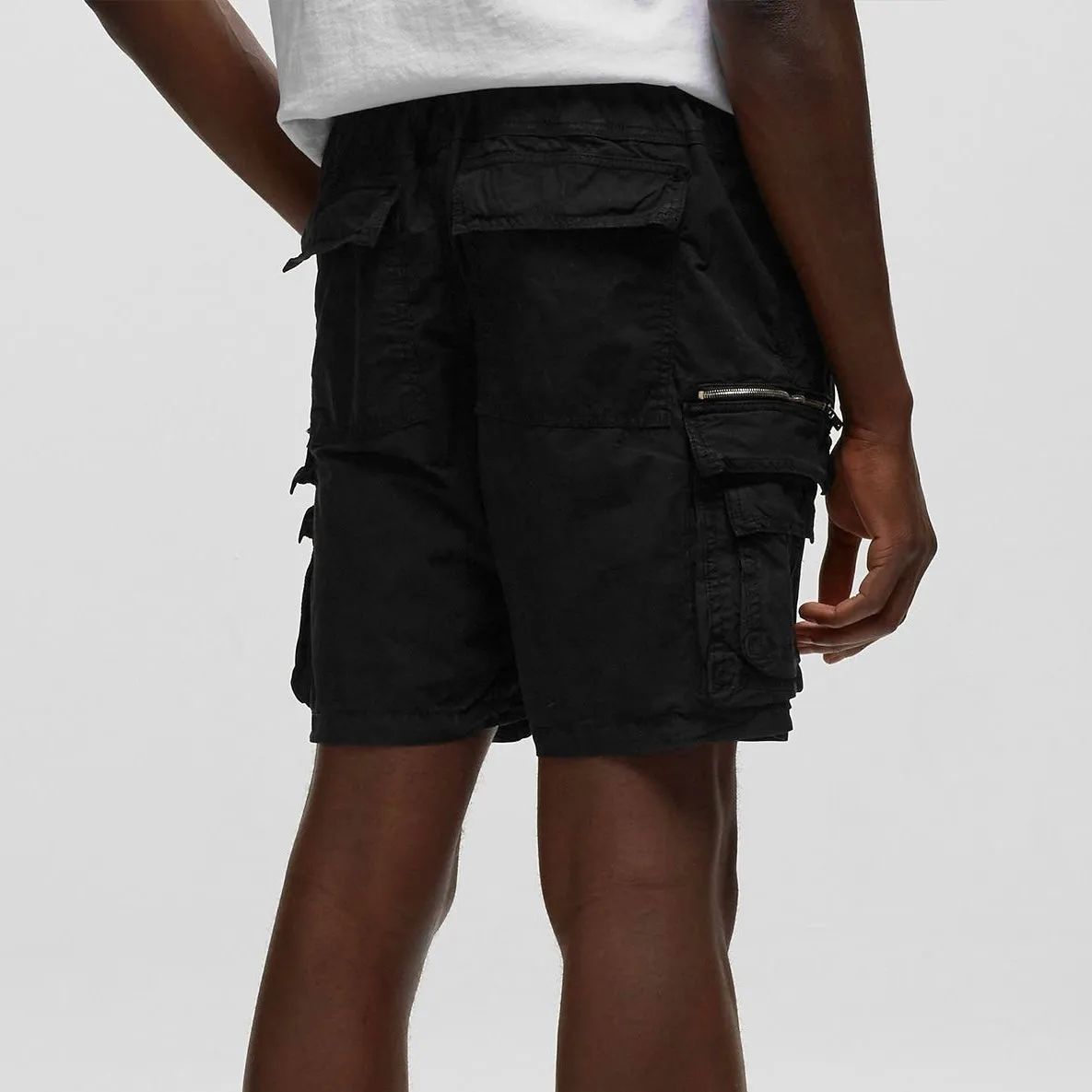 Represent Cargo Shorts Black