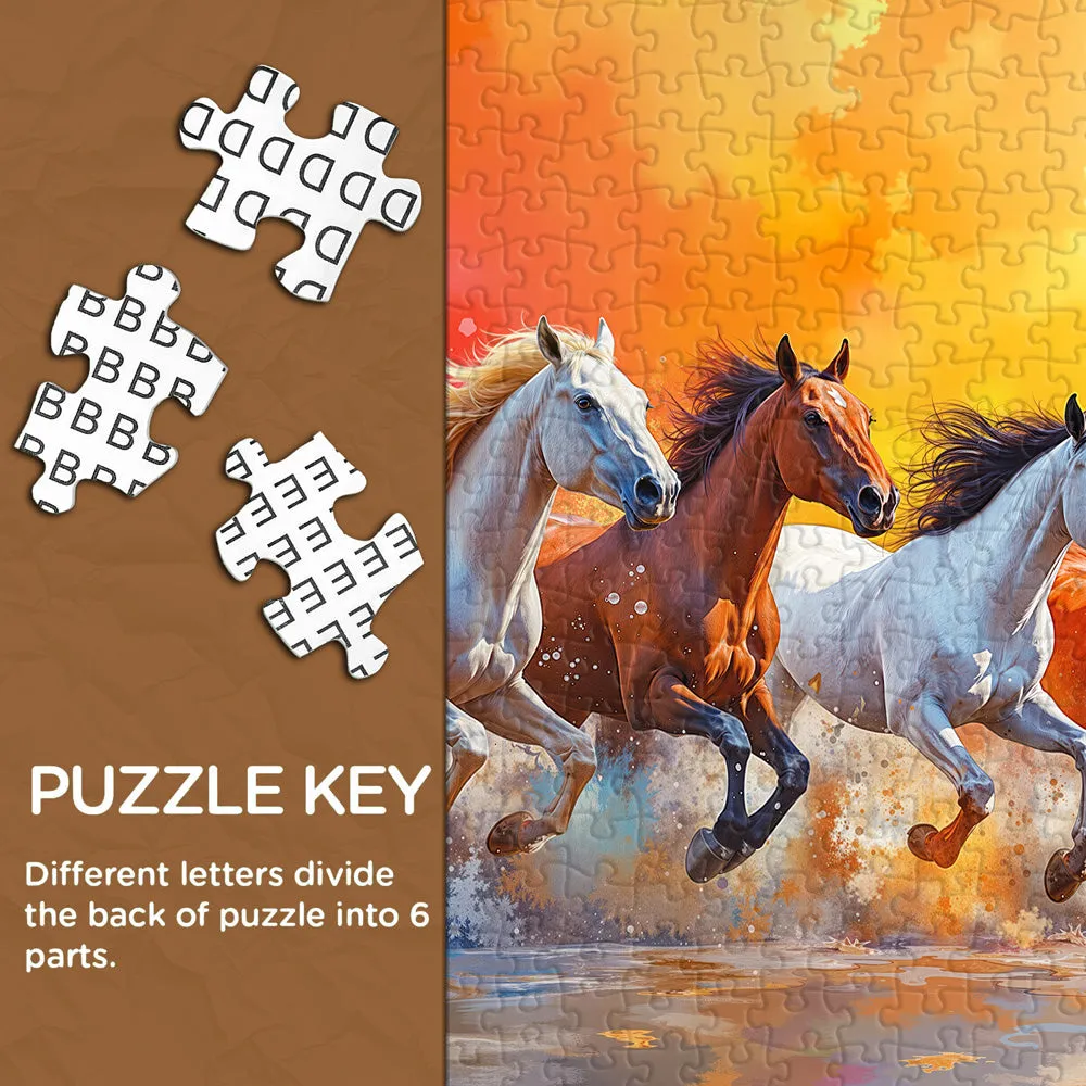Rushing Colors Jigsaw Puzzle 1000 Pieces