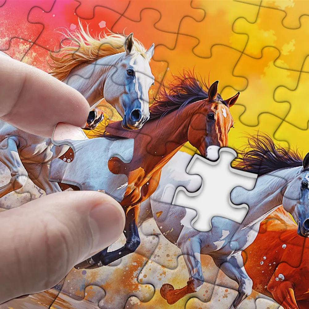 Rushing Colors Jigsaw Puzzle 1000 Pieces