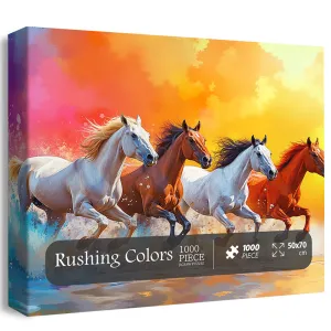 Rushing Colors Jigsaw Puzzle 1000 Pieces