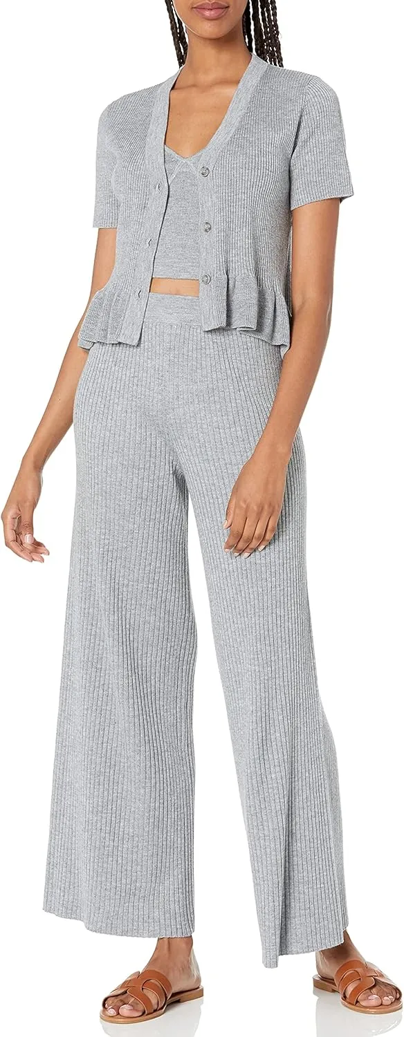 The Drop Women's Catalina Pull-on Rib Sweater Pant
