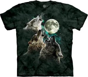 The Mountain Men's Three Wolf Moon Short Sleeve Tee