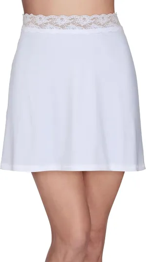 Vanity Fair Women's Anti-Static Nylon Half Slip for Under Dresses, Available up to size 3XL