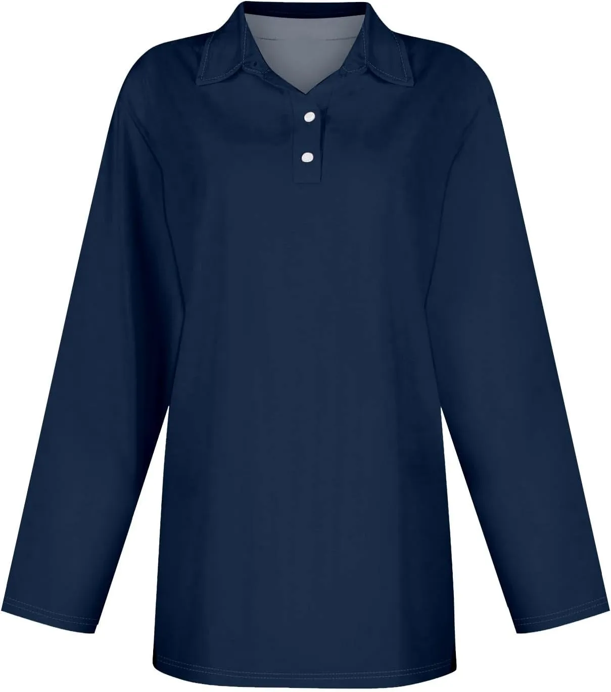 Womens Golf Collared Polo Shirts Lightweight Breathable Workout Tops Summer Quick Dry Long Sleeve Business Casual Tops