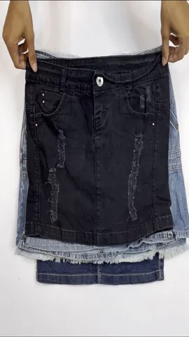 Y2K Denim Mini Skirts (RE-142)